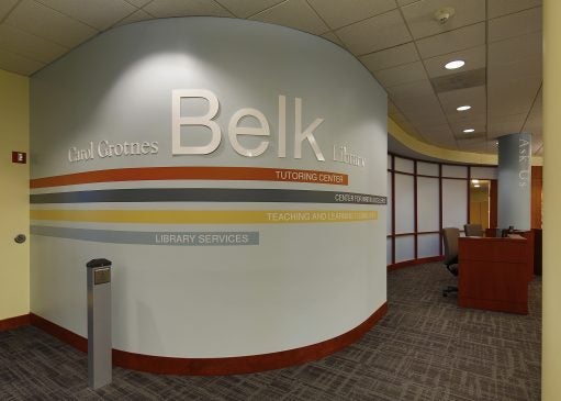 Elon University Belk Library - Davie Construction
